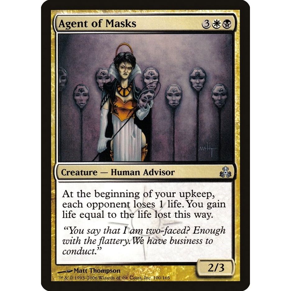 Image for Agent of Masks (100) (GPT) - Magic: The Gathering
