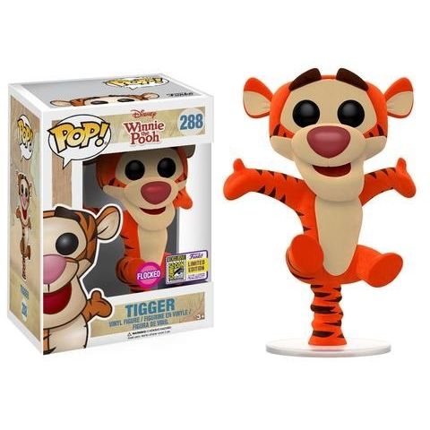 Image for Disney: Winnie the Pooh - Bouncing Tigger (Flocked) (Limited Edition) (SDCC 2017 Exclusive) - Funko