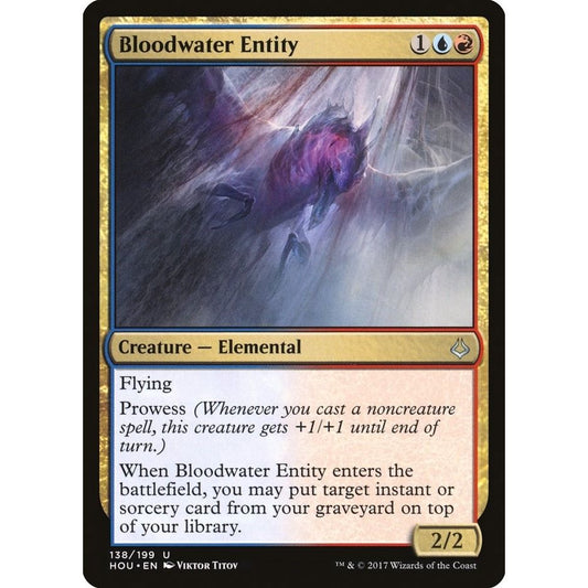 Image for Bloodwater Entity (138) (HOU) - Magic: The Gathering