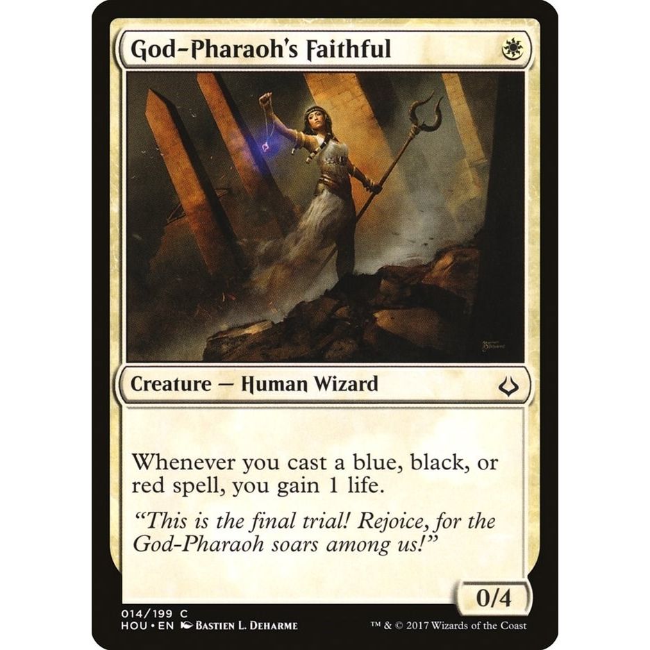 Image for God-Pharaoh's Faithful (14) (HOU) - Magic: The Gathering
