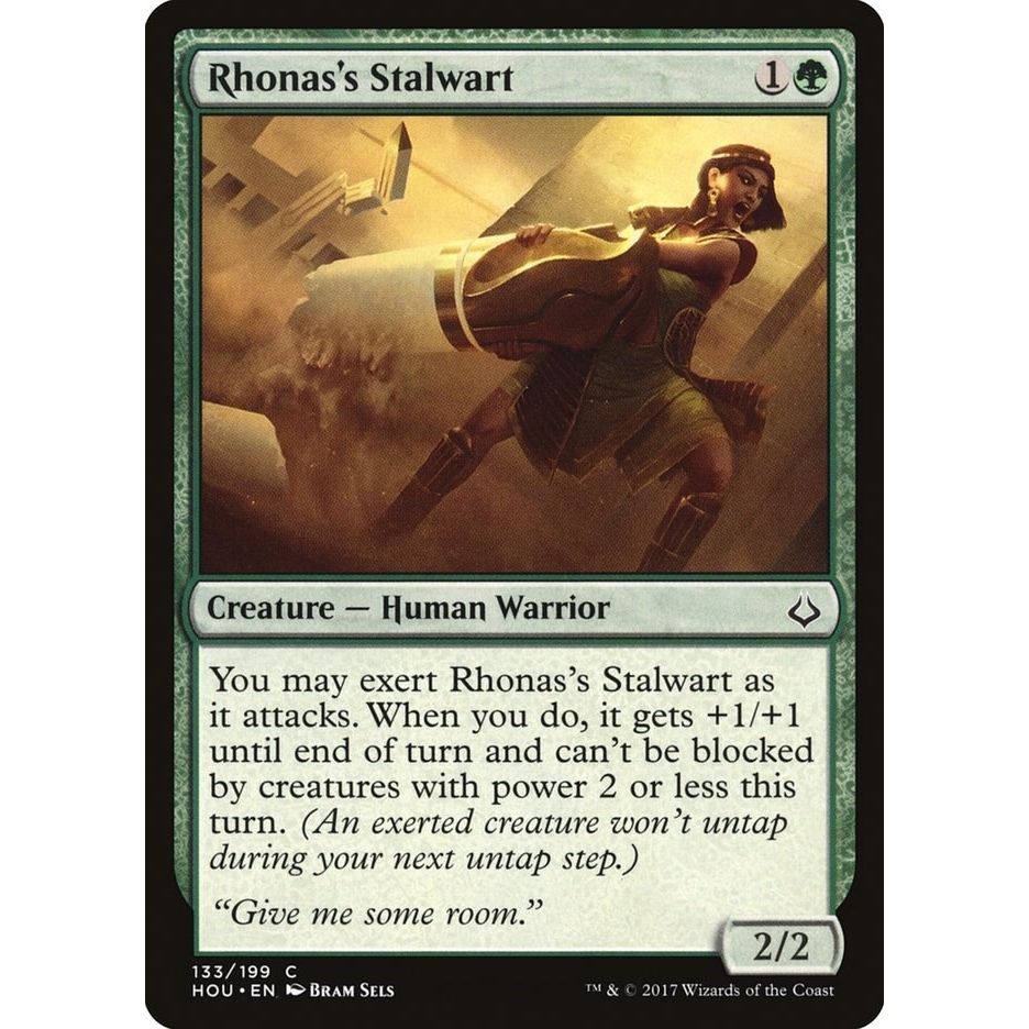 Image for Rhonas's Stalwart (133) (HOU) - Magic: The Gathering
