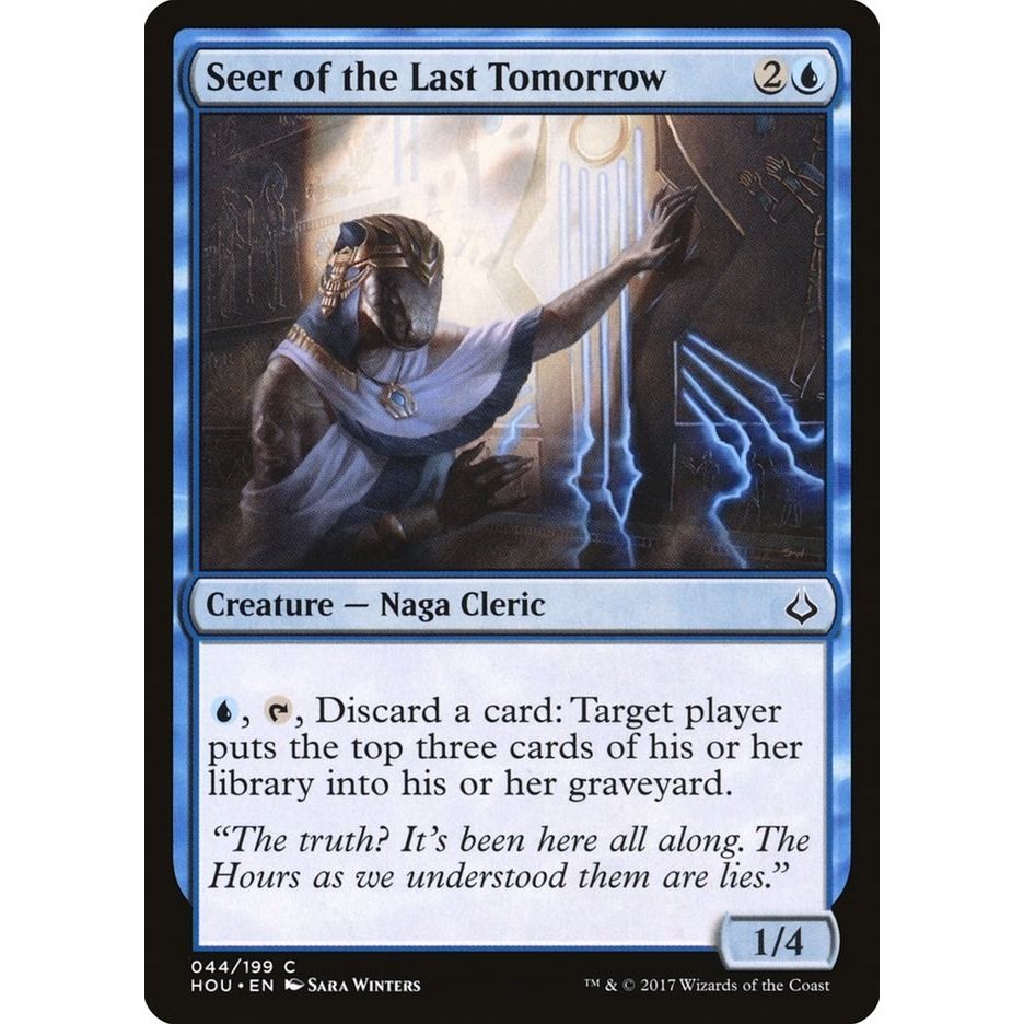 Image for Seer of the Last Tomorrow (44) (HOU) - Magic: The Gathering