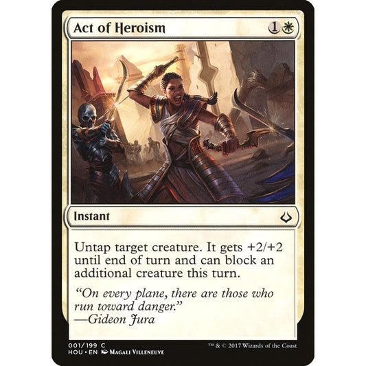 Image for Act of Heroism (1) (HOU) - Magic: The Gathering