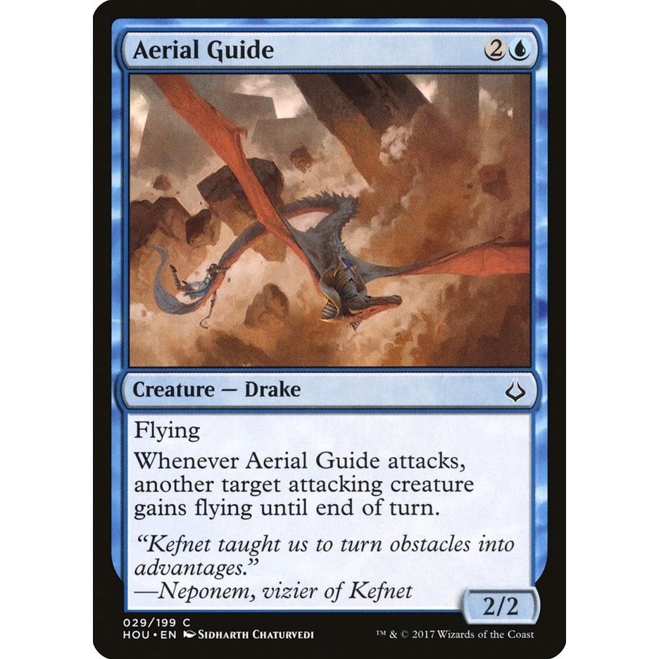 Image for Aerial Guide (29) (HOU) - Magic: The Gathering