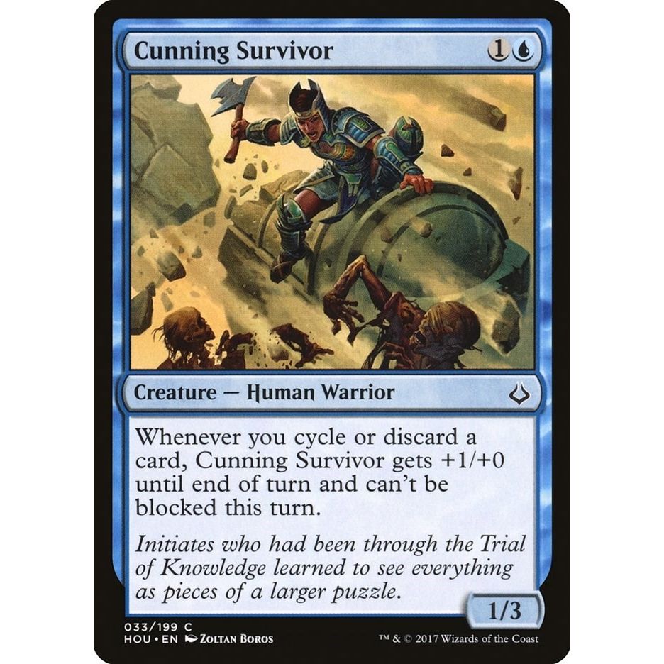 Image for Cunning Survivor (33) (HOU) - Magic: The Gathering