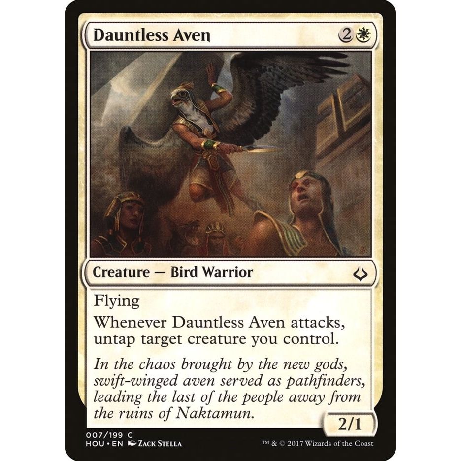 Image for Dauntless Aven (7) (HOU) - Magic: The Gathering