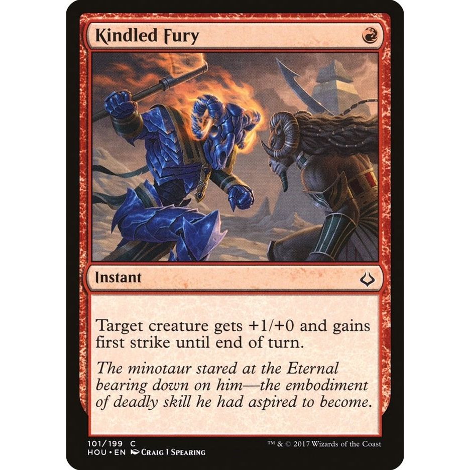 Image for Kindled Fury (101) (HOU) - Magic: The Gathering