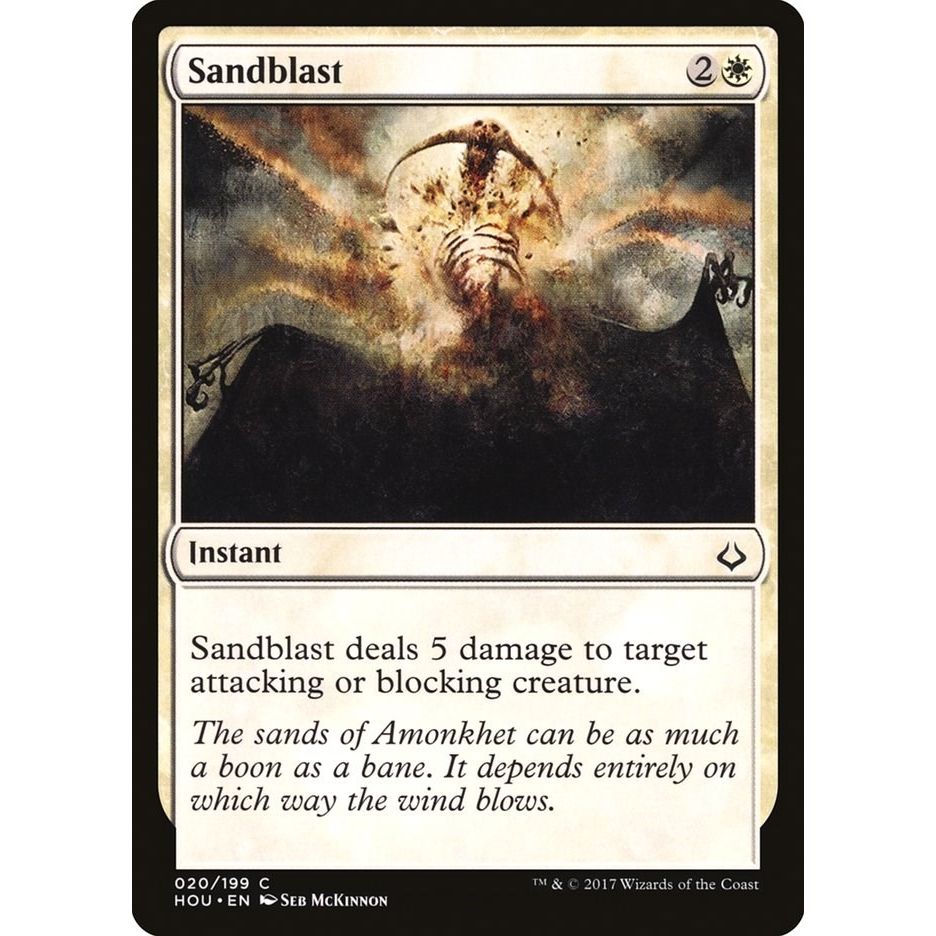 Image for Sandblast (20) (HOU) - Magic: The Gathering