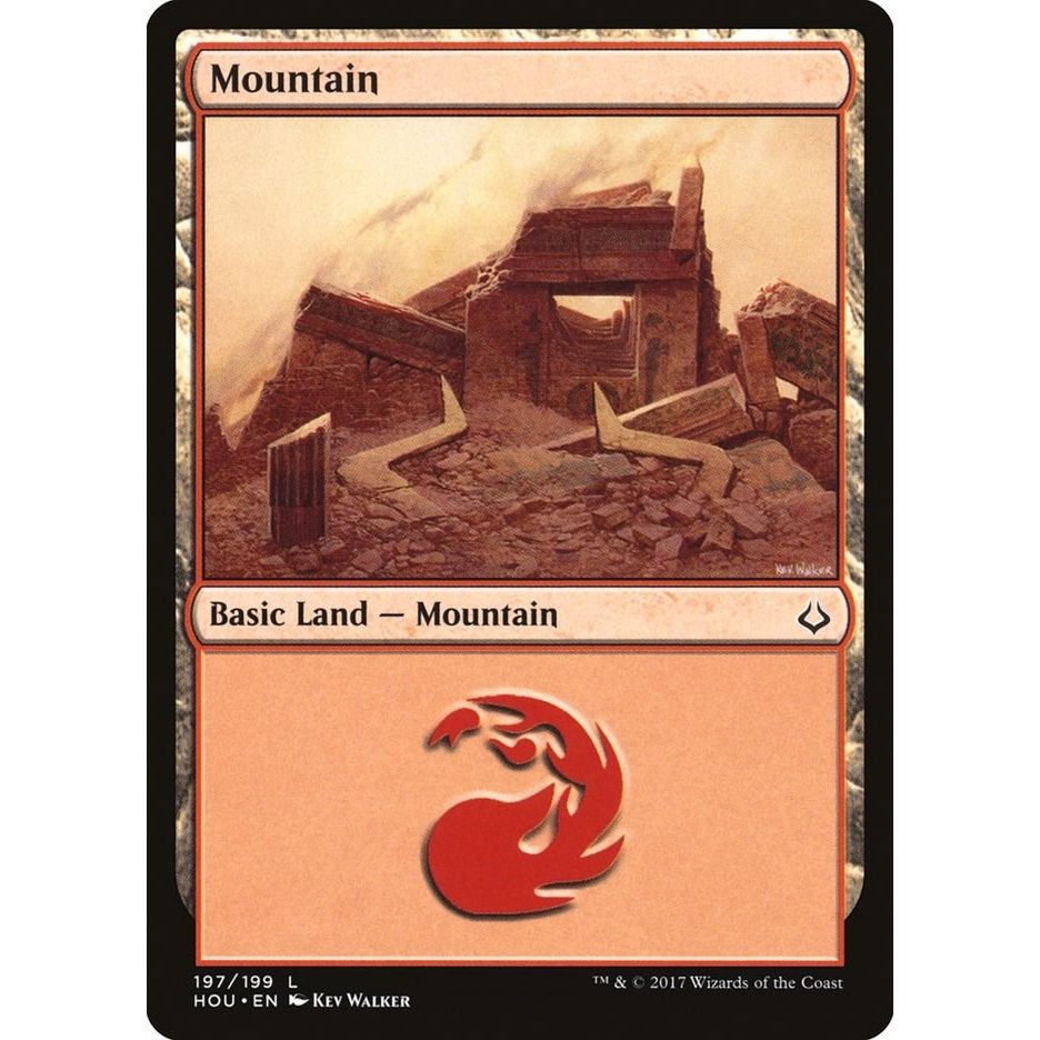Image for Mountain (197) (197) (HOU) - Magic: The Gathering