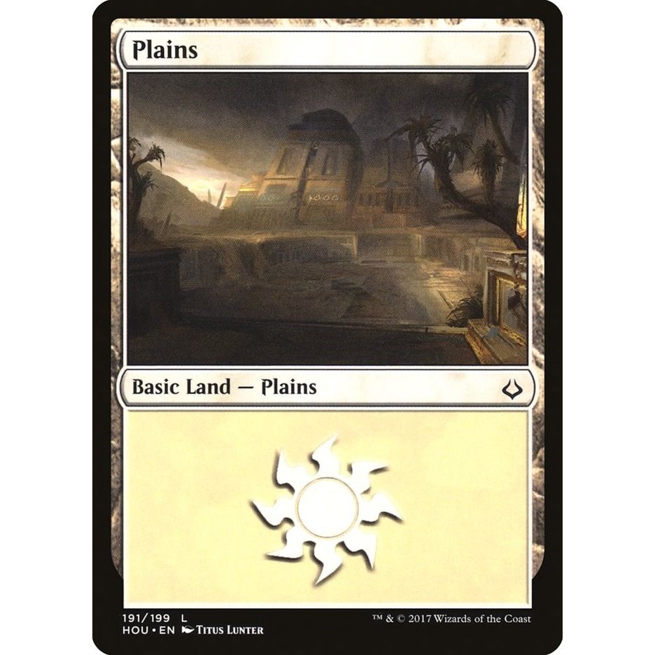 Image for Plains (191) (191) (HOU) - Magic: The Gathering