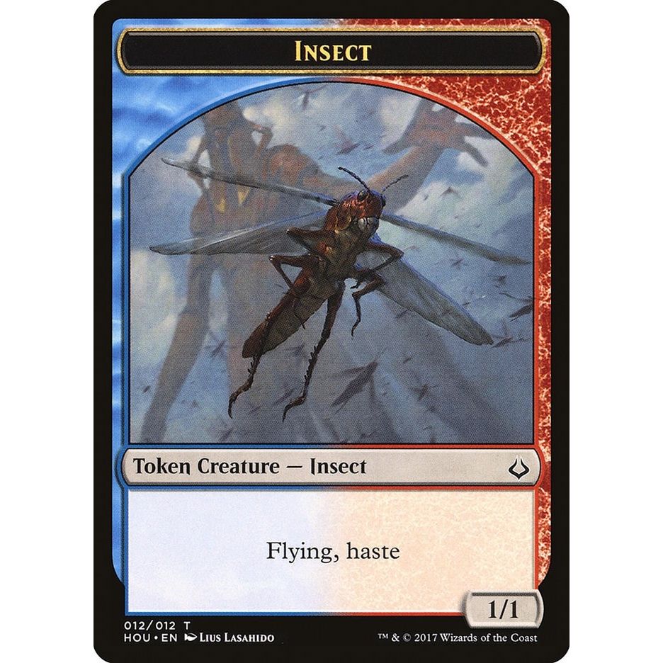 Image for Insect Token (12) (HOU) - Magic: The Gathering