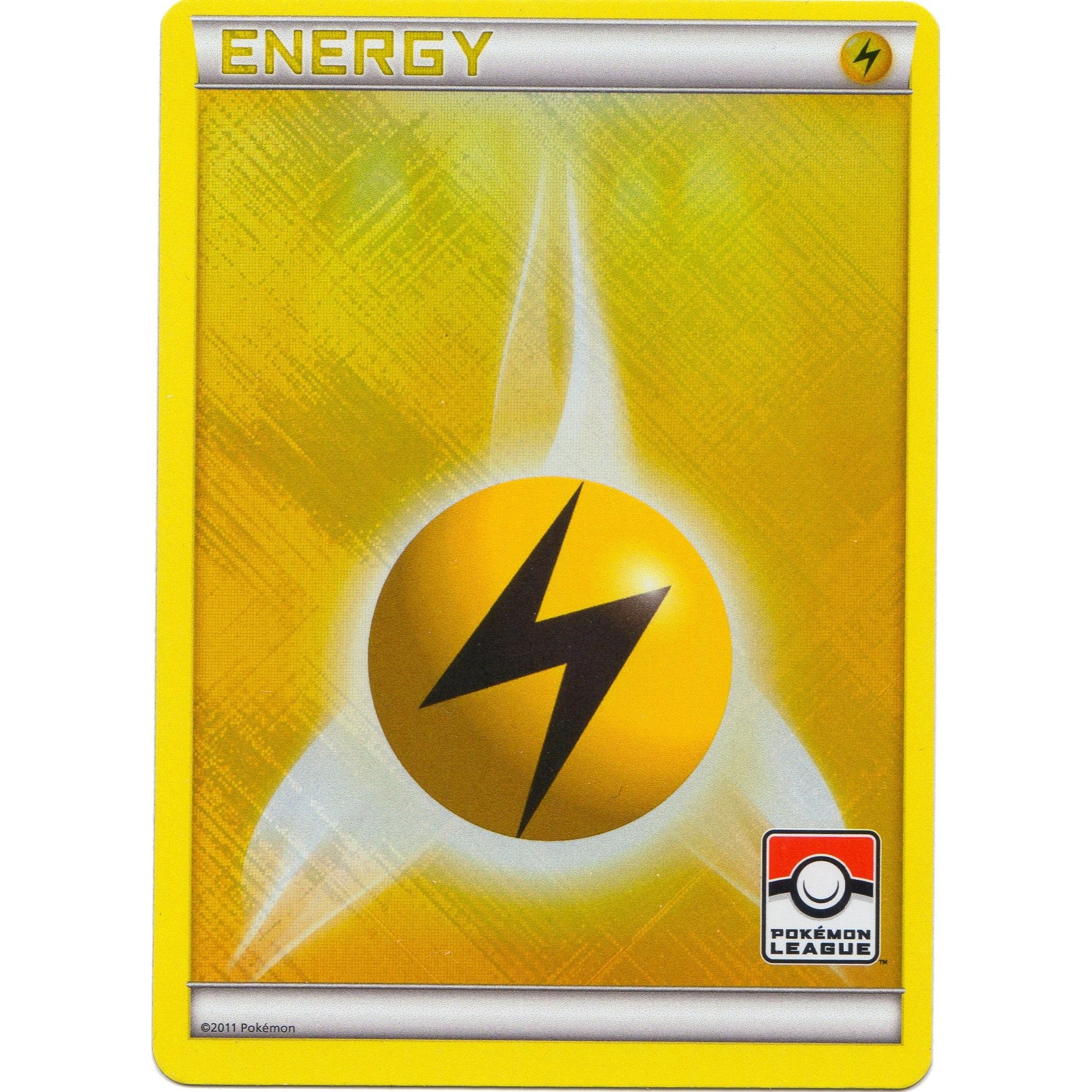 Image for Lightning Energy (2011 Pokemon League) (PR) - Pokemon