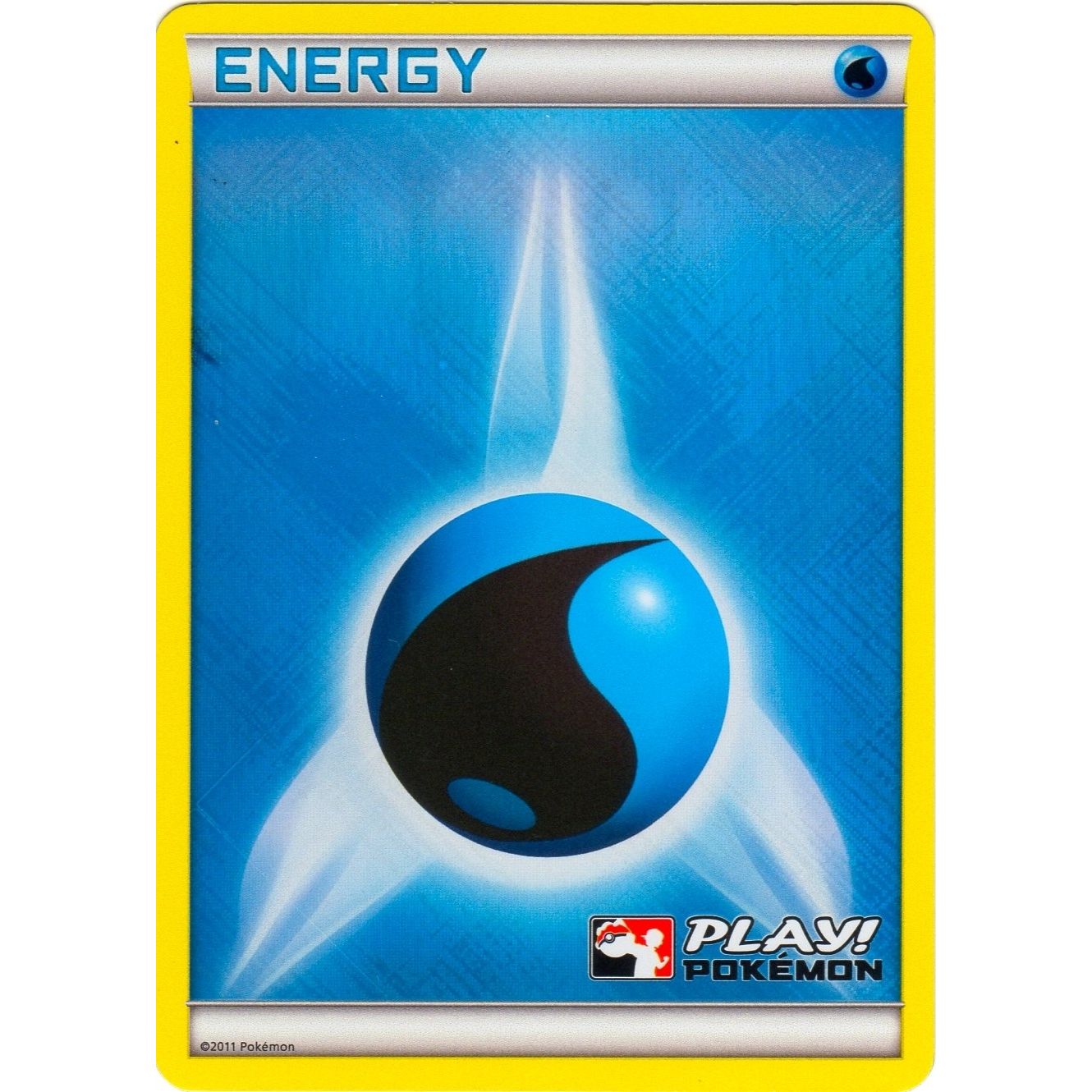 Image for Water Energy (2011 Play! Pokemon) (PR) - Pokemon