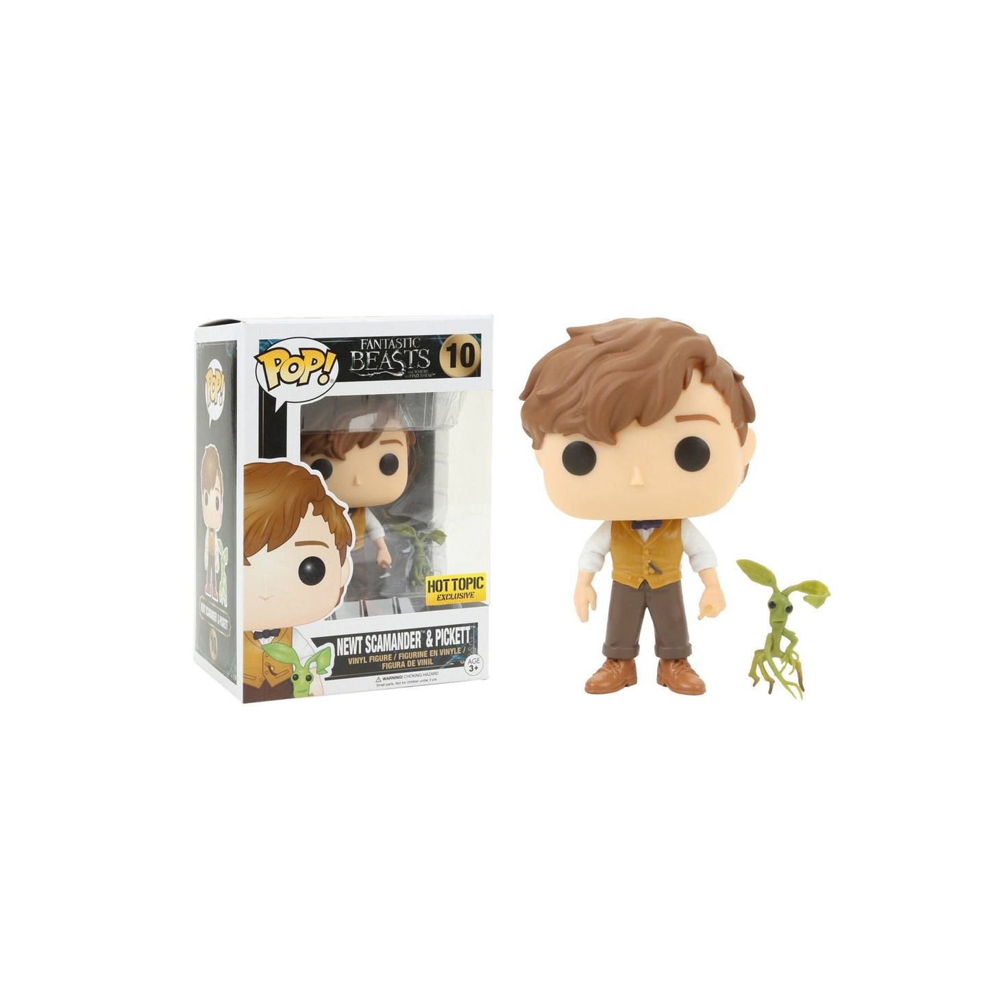 Image for Fantastic Beasts and Where to Find Them: Newt Scamander & Pickett (Hot Topic Exclusive) - Funko
