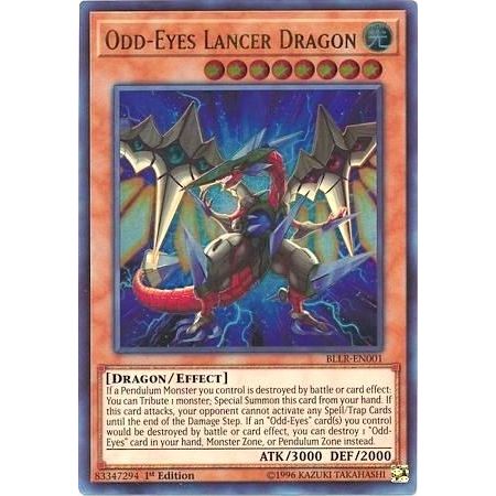 Image for Odd-Eyes Lancer Dragon (BLLR-EN001) (BLLR) - YuGiOh