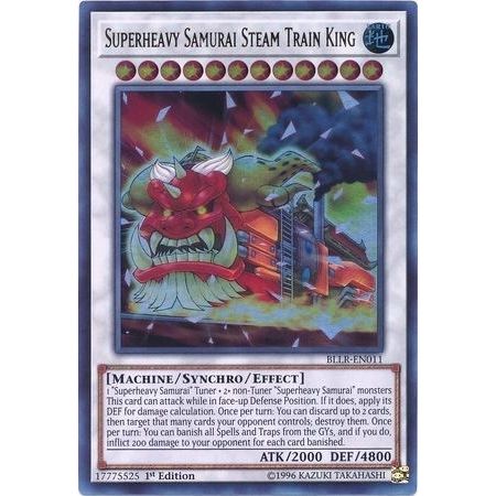 Image for Superheavy Samurai Steam Train King (BLLR-EN011) (BLLR) - YuGiOh