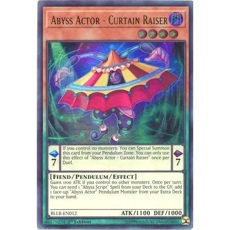 Image for Abyss Actor - Curtain Raiser (BLLR-EN012) (BLLR) - YuGiOh