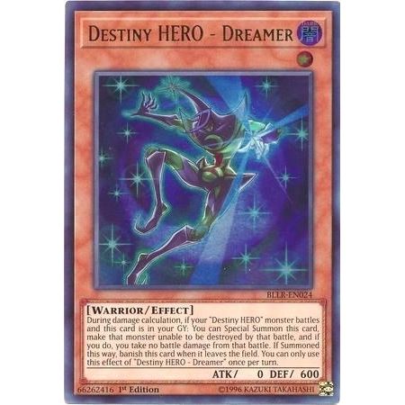 Image for Destiny HERO - Dreamer (BLLR-EN024) (BLLR) - YuGiOh