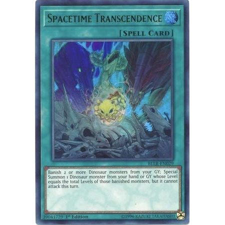 Image for Spacetime Transcendence (BLLR-EN029) (BLLR) - YuGiOh