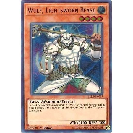 Image for Wulf, Lightsworn Beast (BLLR-EN039) (BLLR) - YuGiOh