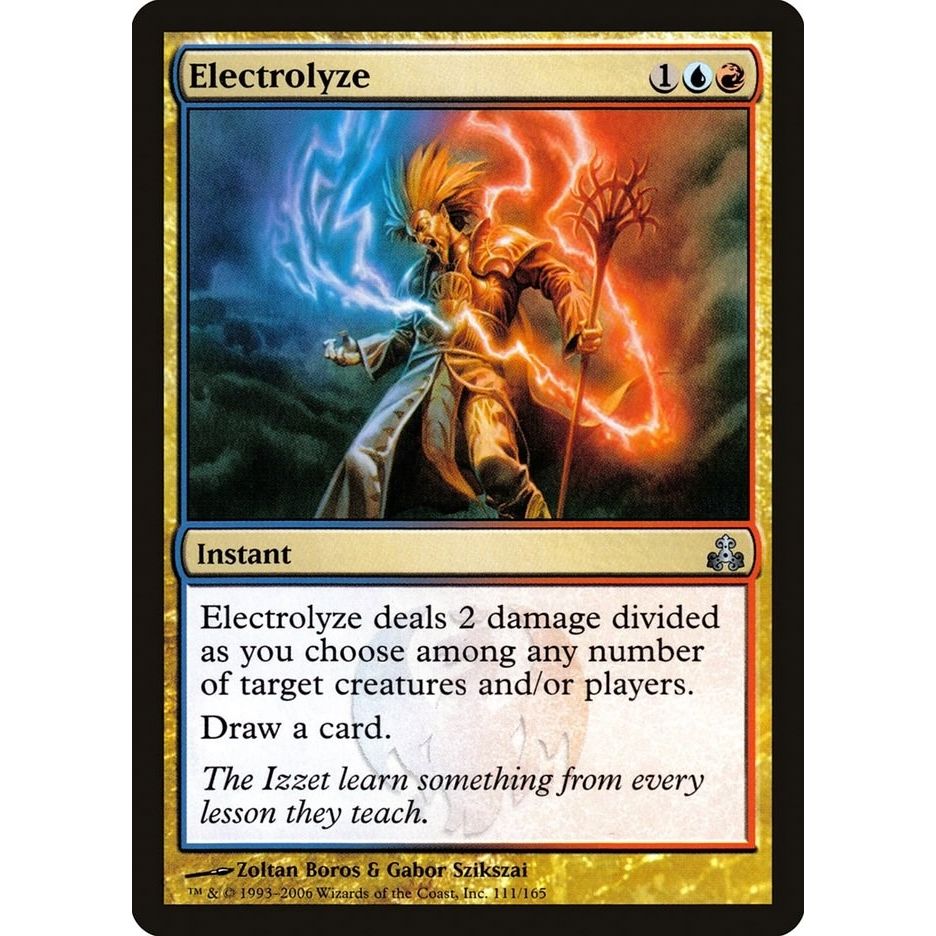 Image for Electrolyze (111) (GPT) - Magic: The Gathering