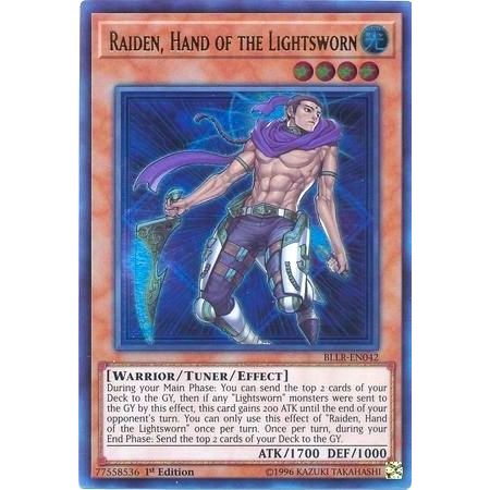 Image for Raiden, Hand of the Lightsworn (BLLR-EN042) (BLLR) - YuGiOh