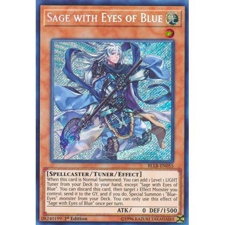 Image for Sage with Eyes of Blue (BLLR-EN055) (BLLR) - YuGiOh