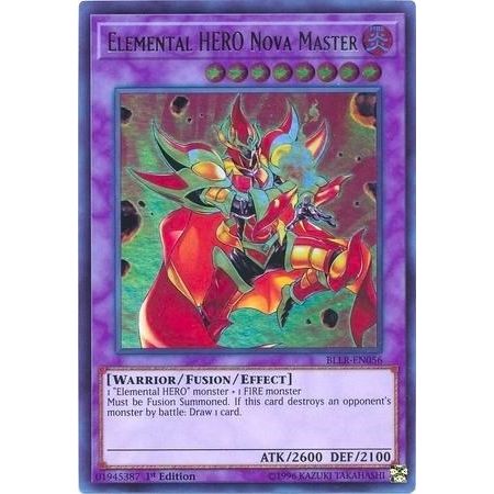 Image for Elemental HERO Nova Master (BLLR-EN056) (BLLR) - YuGiOh