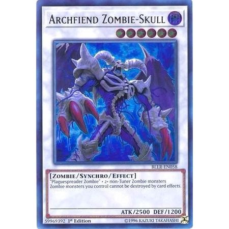 Image for Archfiend Zombie-Skull (BLLR-EN058) (BLLR) - YuGiOh