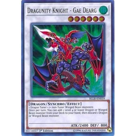 Image for Dragunity Knight - Gae Dearg (BLLR-EN059) (BLLR) - YuGiOh