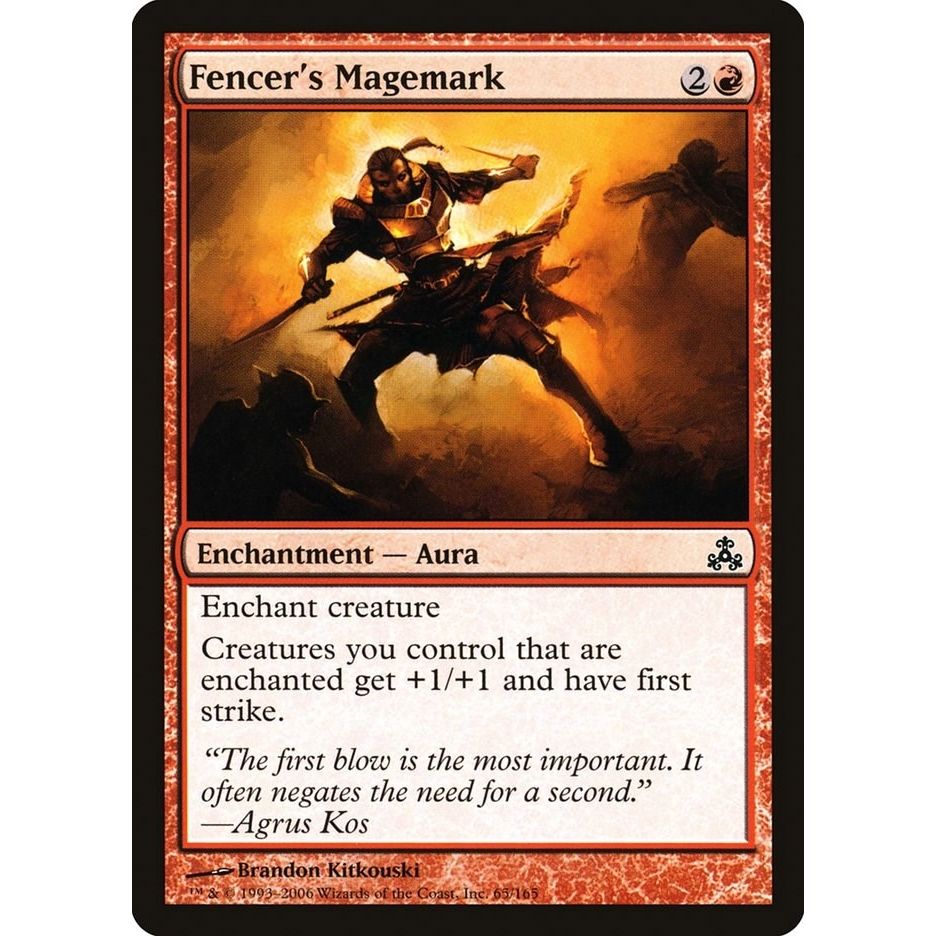 Image for Fencer's Magemark (65) (GPT) - Magic: The Gathering