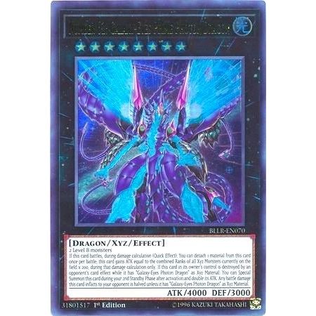 Image for Number 62: Galaxy-Eyes Prime Photon Dragon (BLLR-EN070) (BLLR) - YuGiOh