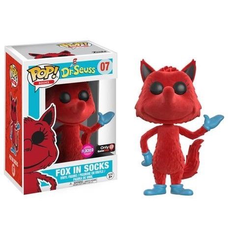 Image for Dr. Seuss: Fox In Socks (Flocked) (GameStop Exclusive) - Funko