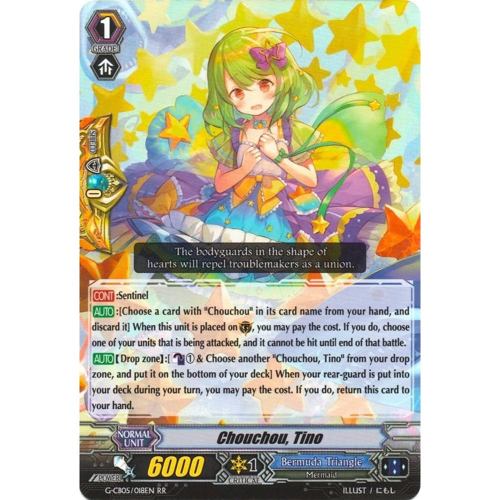 Image for Chouchou, Tino (G-CB05/018EN) (G-CB05) - Cardfight Vanguard