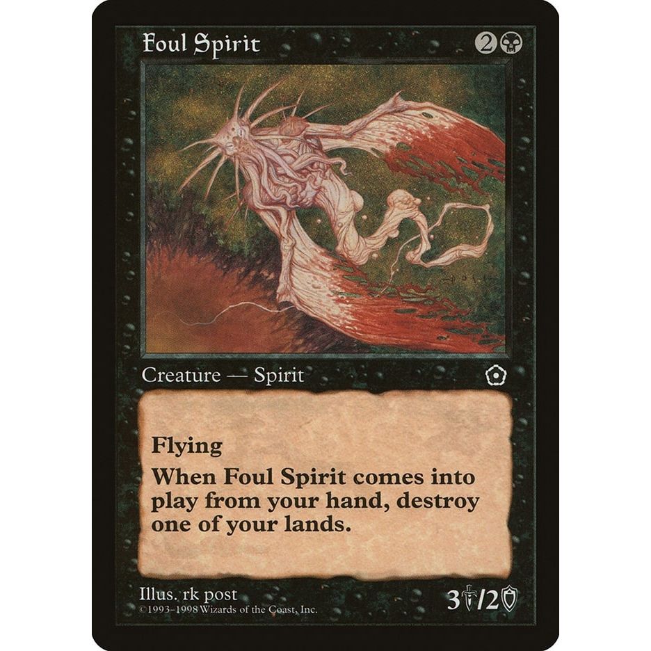 Image for Foul Spirit (P02) - Magic: The Gathering