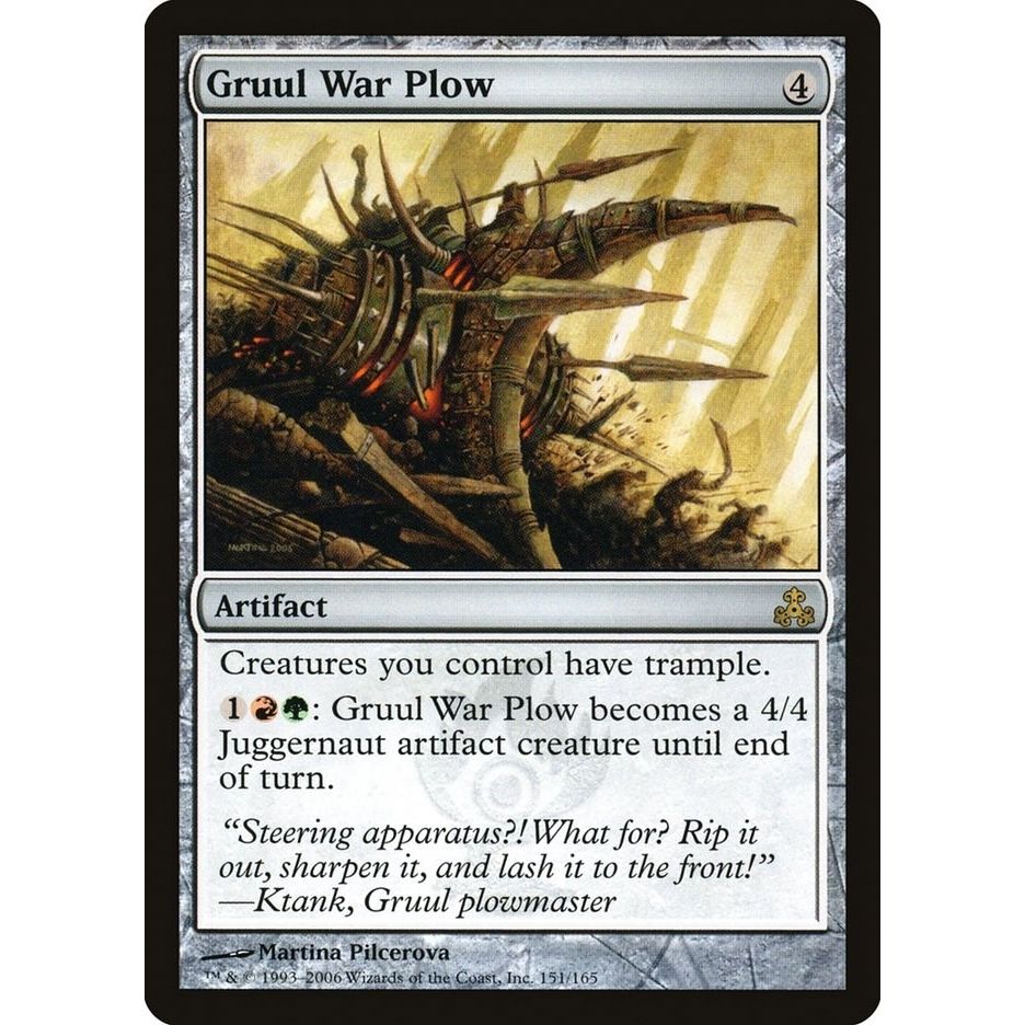 Image for Gruul War Plow (151) (GPT) - Magic: The Gathering