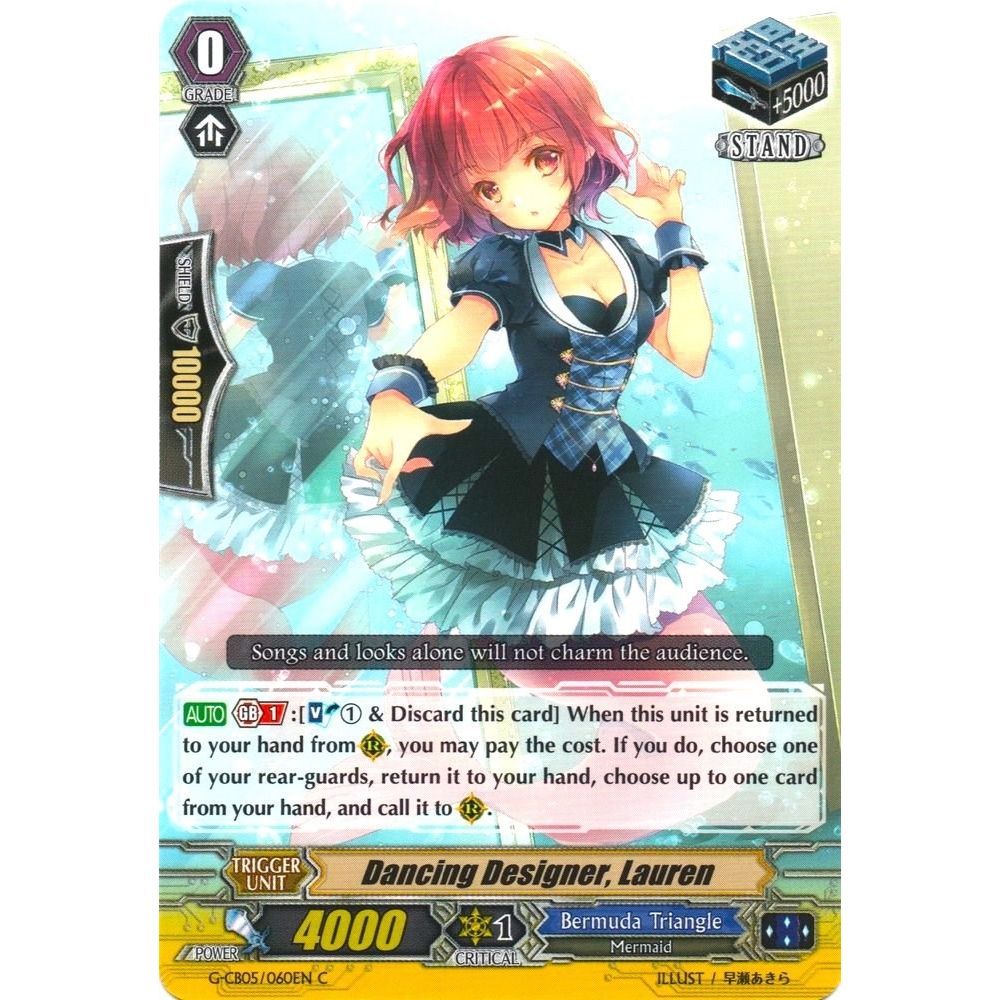Image for Dancing Designer, Lauren (G-CB05/060EN) (G-CB05) - Cardfight Vanguard