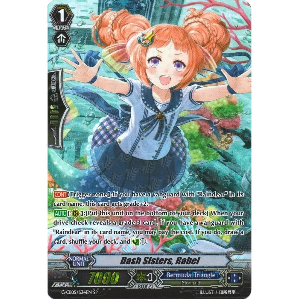 Image for Dash Sisters, Rabel (SP) (G-CB05/S34EN) (G-CB05) - Cardfight Vanguard