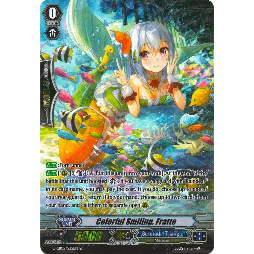 Image for Colorful Smiling, Fratte (SP) (G-CB05/S35EN) (G-CB05) - Cardfight Vanguard