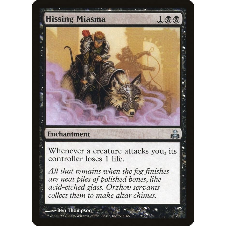 Image for Hissing Miasma (51) (GPT) - Magic: The Gathering