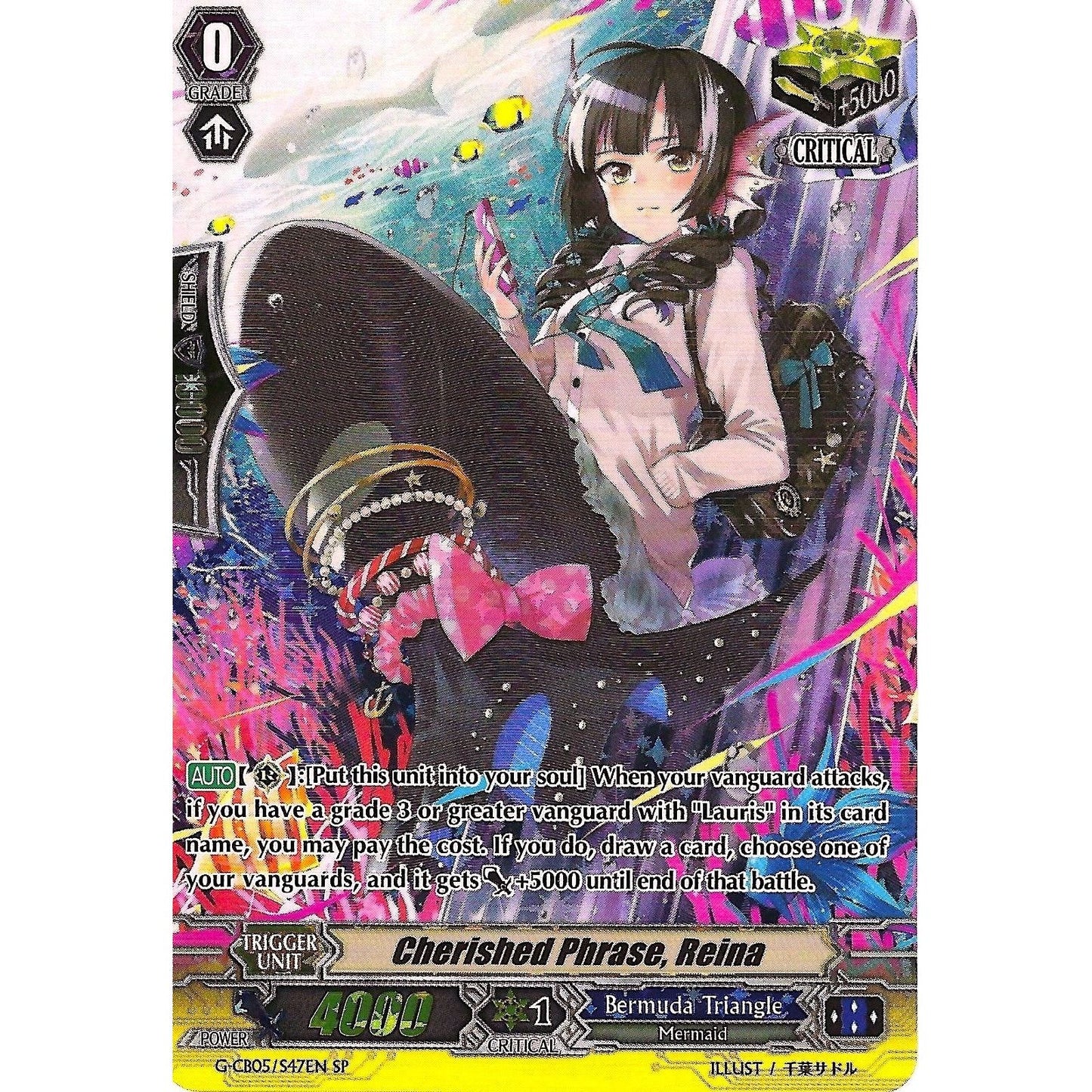 Image for Cherished Phrase, Reina (SP) (G-CB05/S47EN) (G-CB05) - Cardfight Vanguard