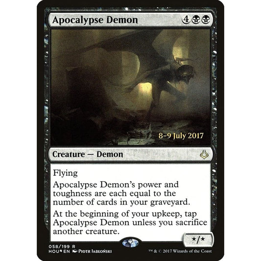 Image for Apocalypse Demon (58) (PRE) - Magic: The Gathering