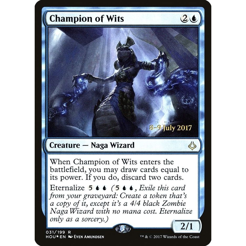 Image for Champion of Wits (31) (PRE) - Magic: The Gathering