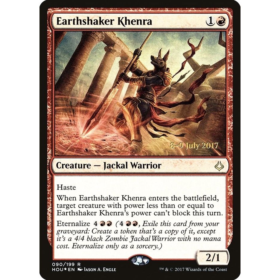 Image for Earthshaker Khenra (90) (PRE) - Magic: The Gathering