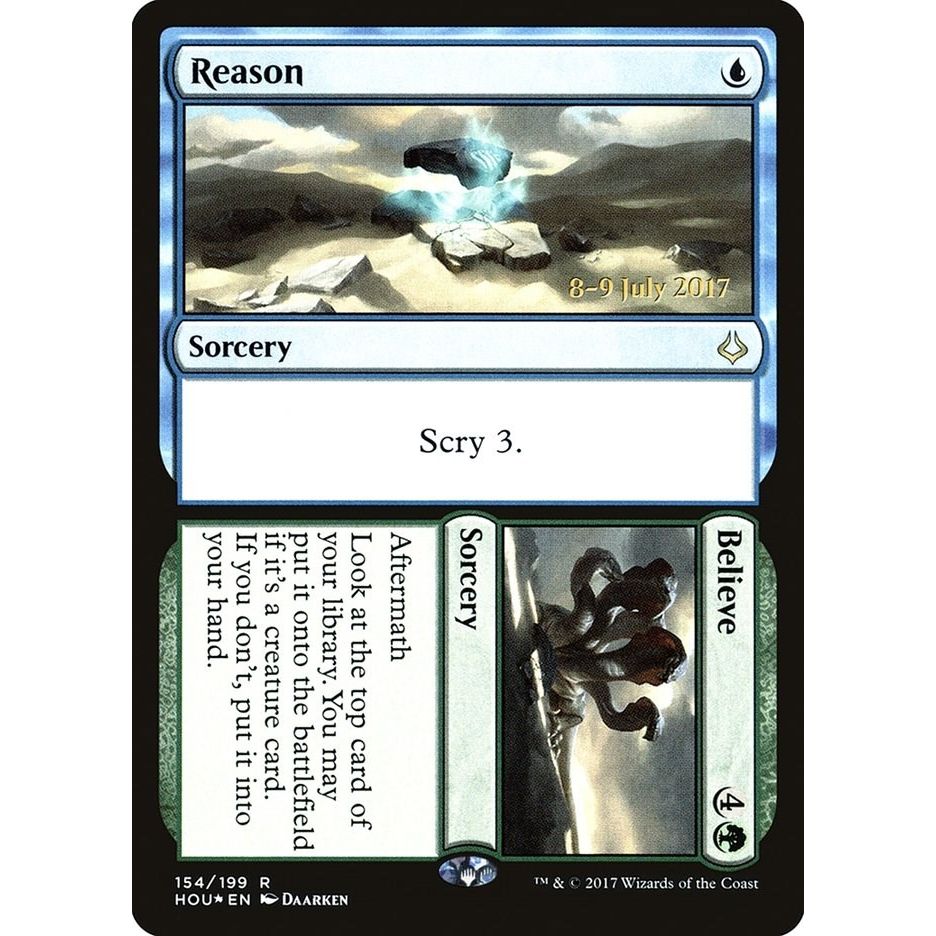 Image for Reason // Believe (154) (PRE) - Magic: The Gathering