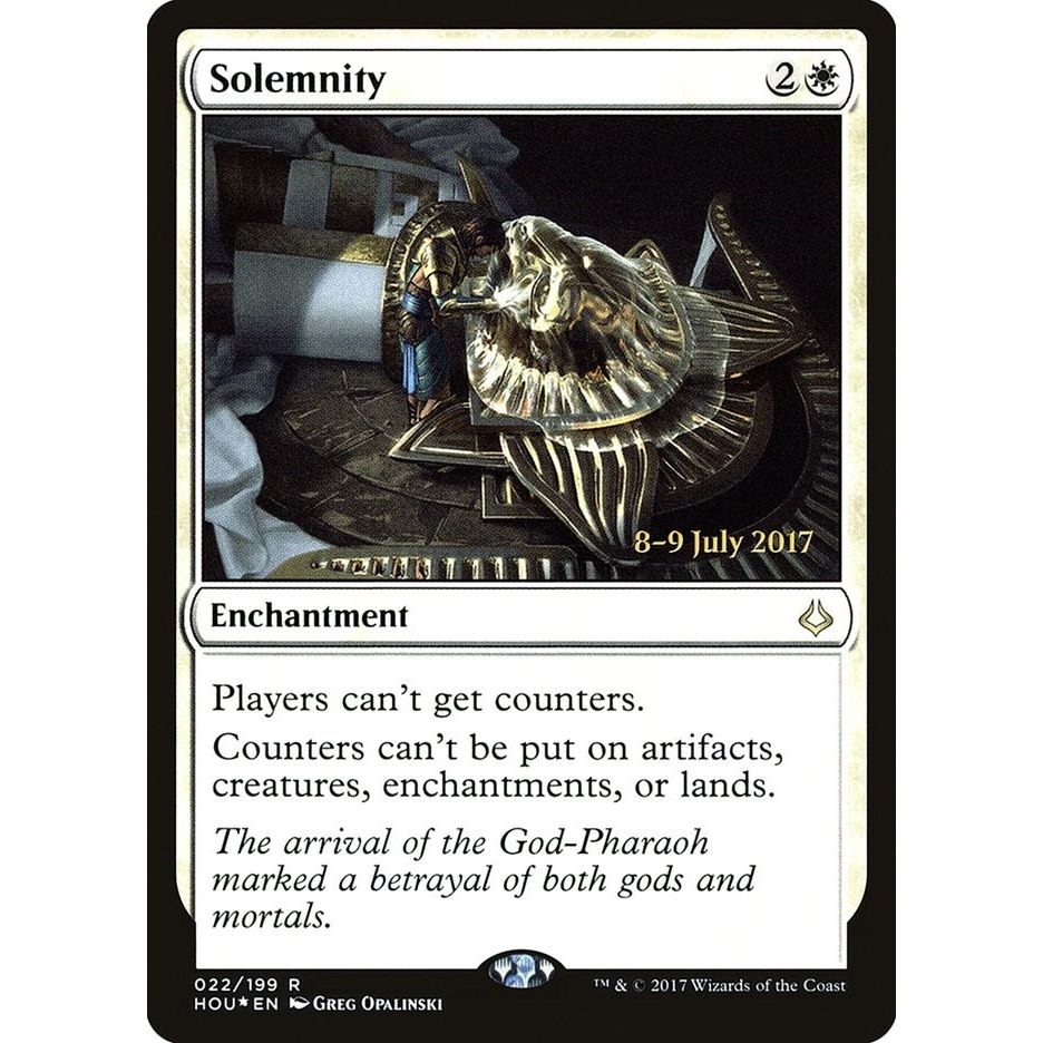 Image for Solemnity (22) (PRE) - Magic: The Gathering