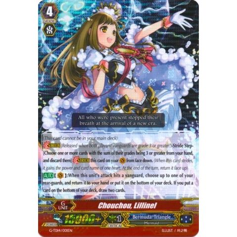 Image for Chouchou, Lillinel (RRR Foil) (G-TD14/001EN) (G-TD14) - Cardfight Vanguard