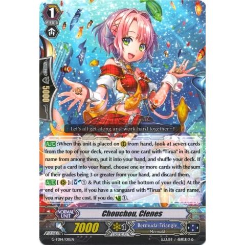 Image for Chouchou, Clenes (G-TD14/011EN) (G-TD14) - Cardfight Vanguard
