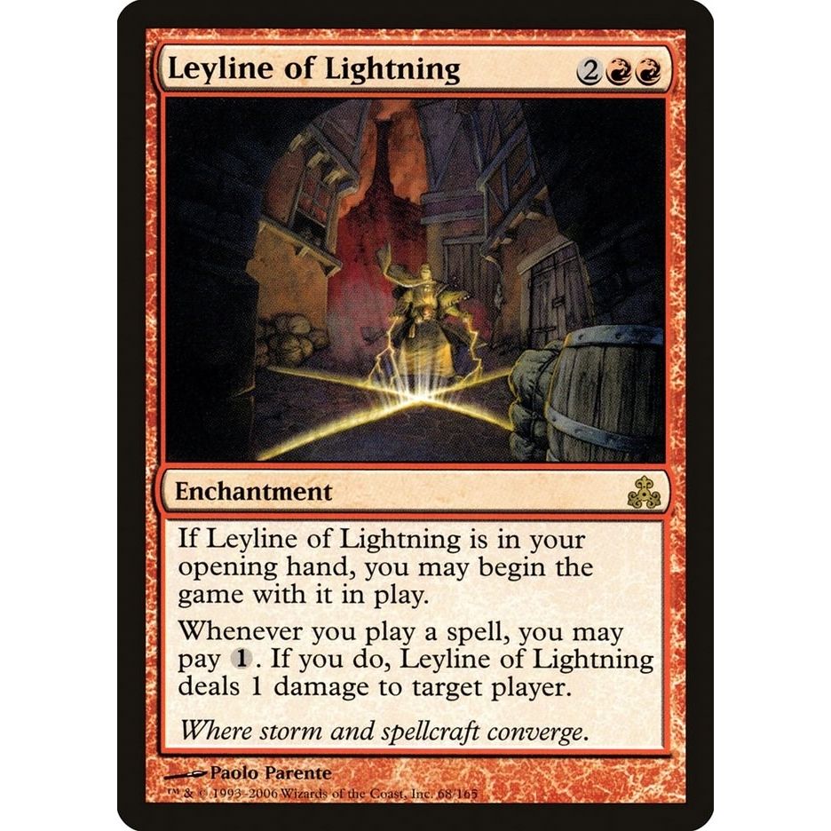 Image for Leyline of Lightning (68) (GPT) - Magic: The Gathering