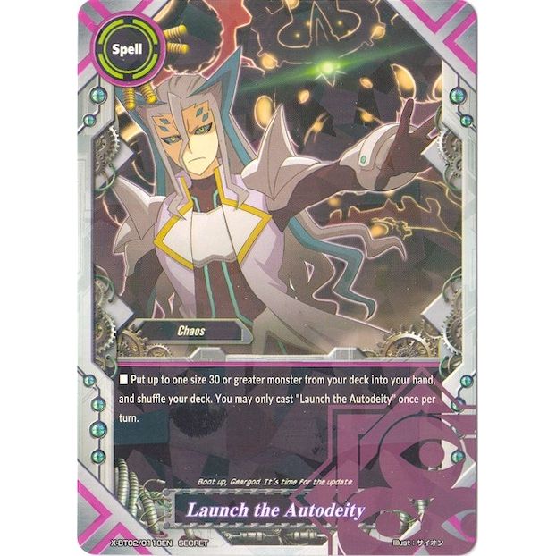 Image for Launch the Autodeity (X-BT02/0118EN) (X-BT02) - Future Card BuddyFight